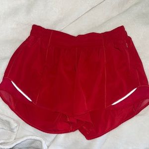 Red lululemon hottie hots